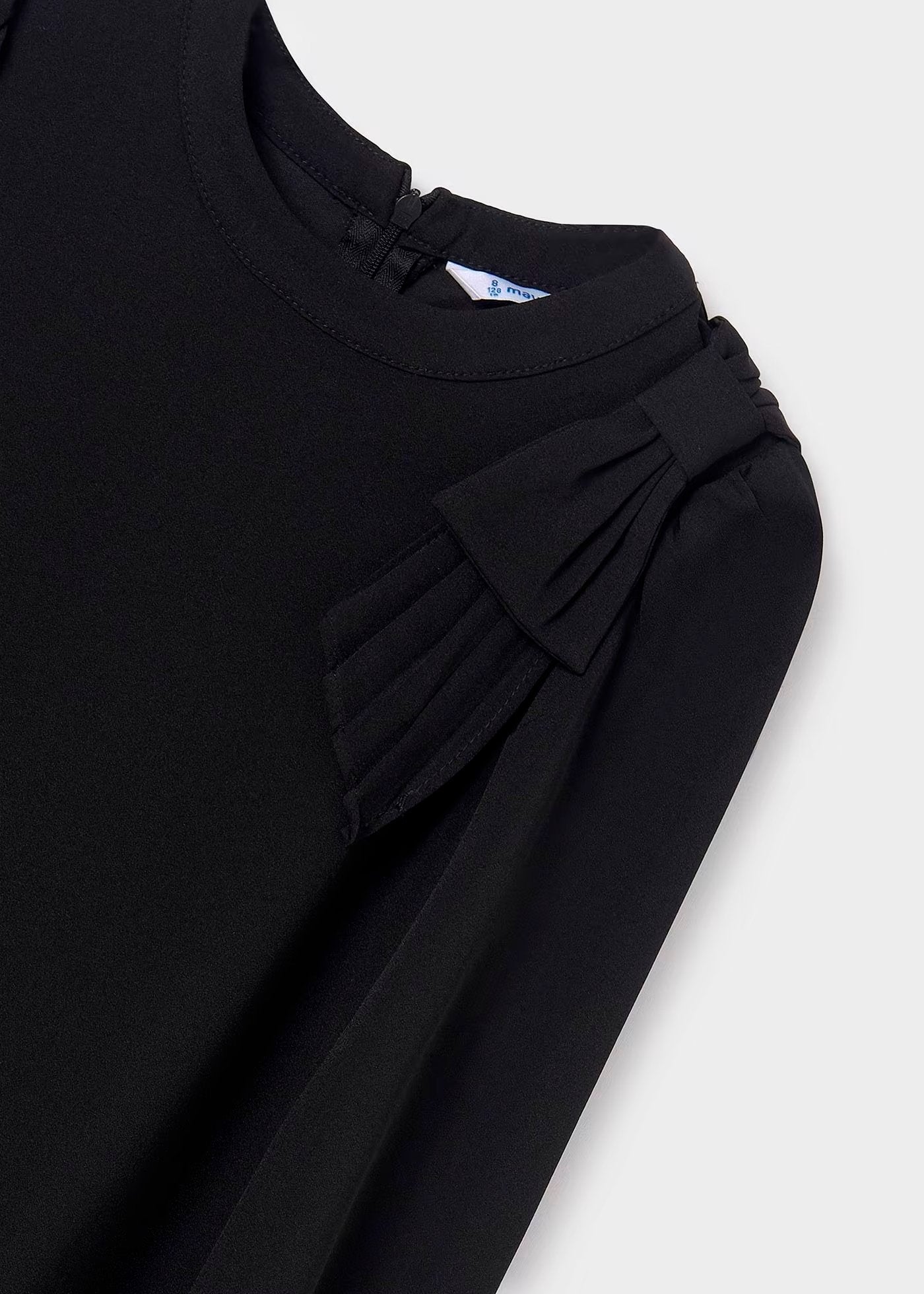 vestido lazo negro