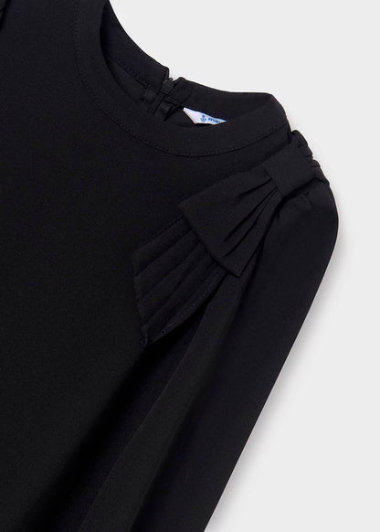 vestido lazo negro