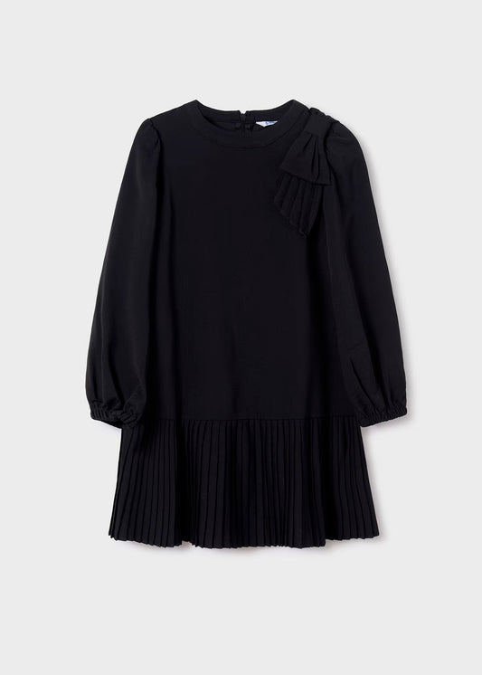 vestido lazo negro
