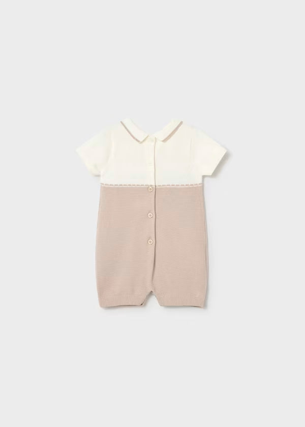 Pelele Tricot Combinado