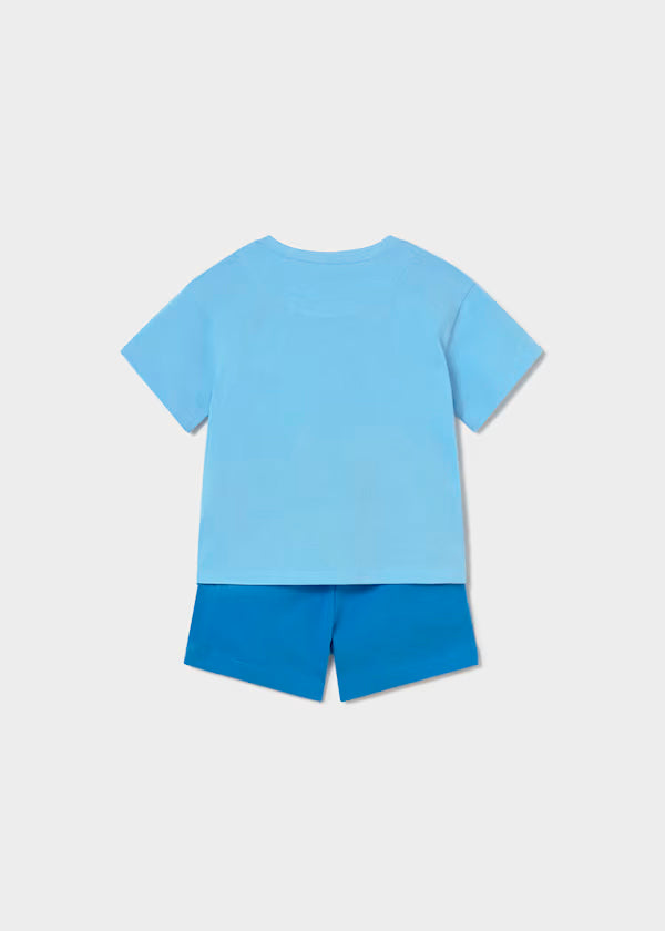 Conjunto punto pantalón y camiseta surf bebé