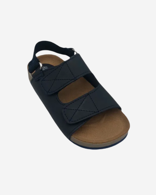 Huarache Marino suela ahulada. 2 Velcros