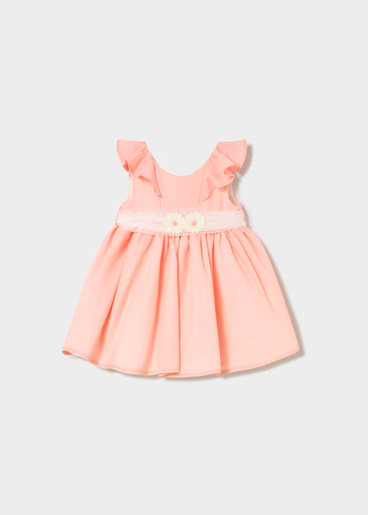 Vestido tul con fajín