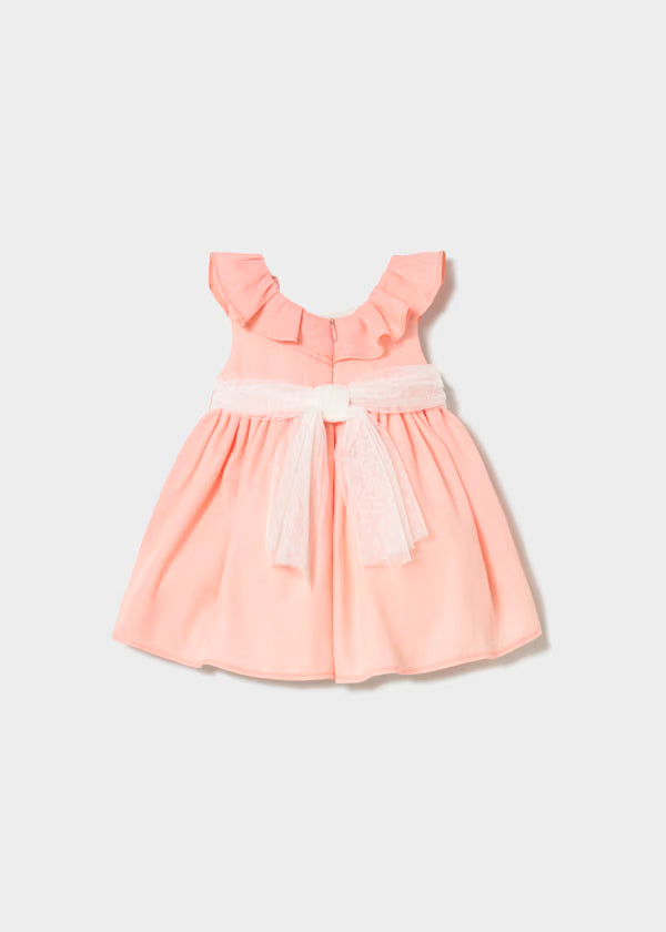 Vestido tul con fajín