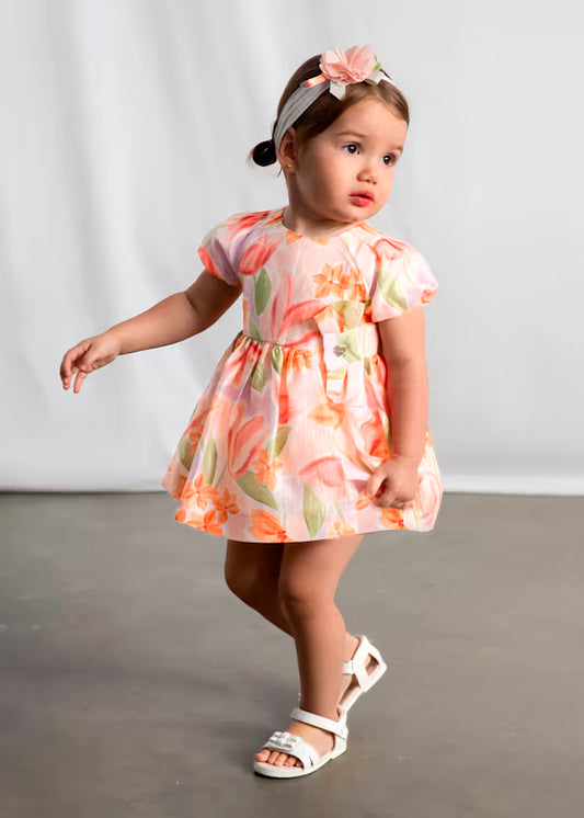 Vestido de ceremonia estampado flores blossom