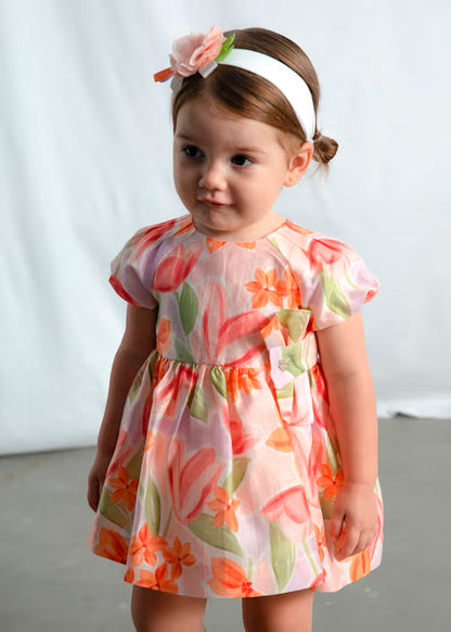 Vestido de ceremonia estampado flores blossom