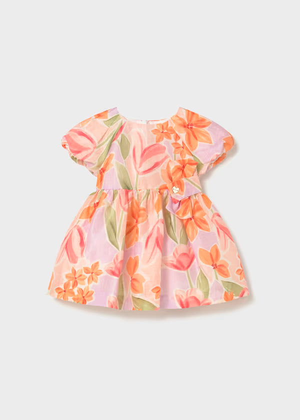 Vestido de ceremonia estampado flores blossom
