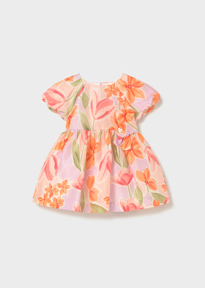Vestido de ceremonia estampado flores blossom