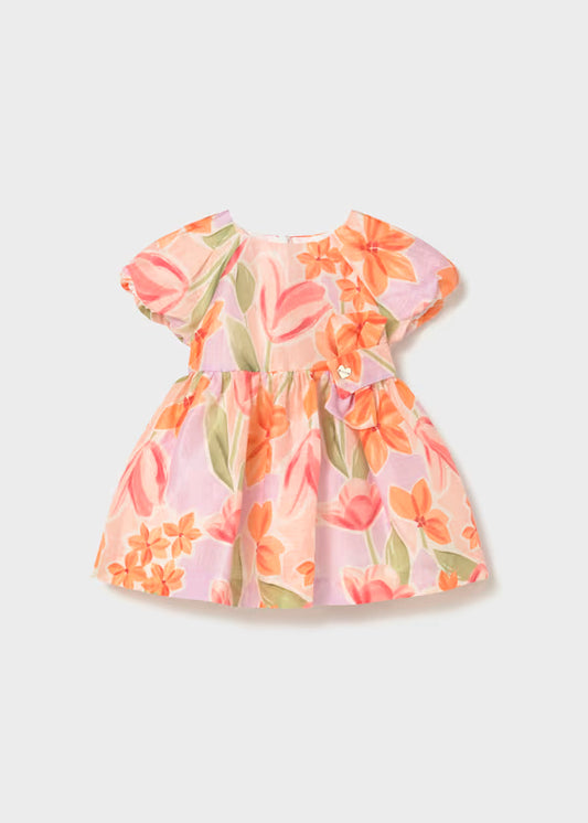 Vestido de ceremonia estampado flores blossom
