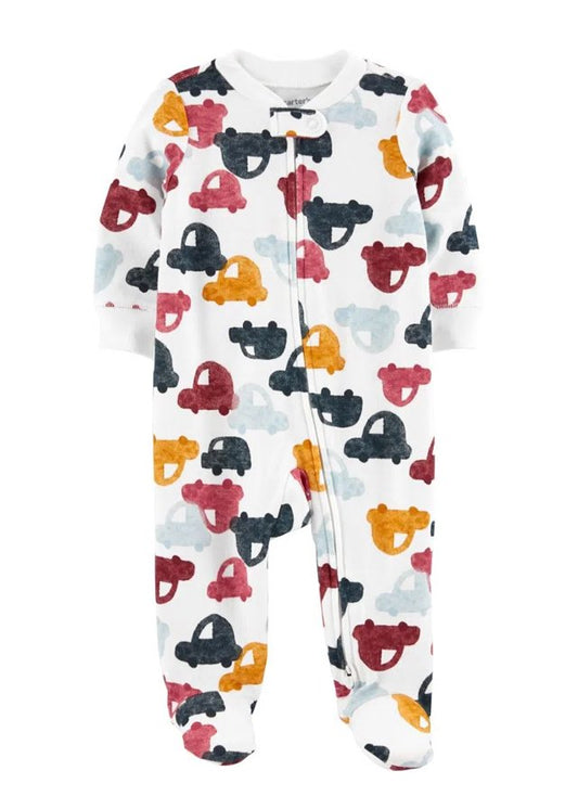 mameluco con carritos para niño