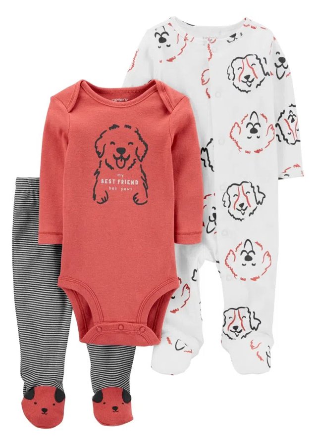 set de 3 piezas para niño