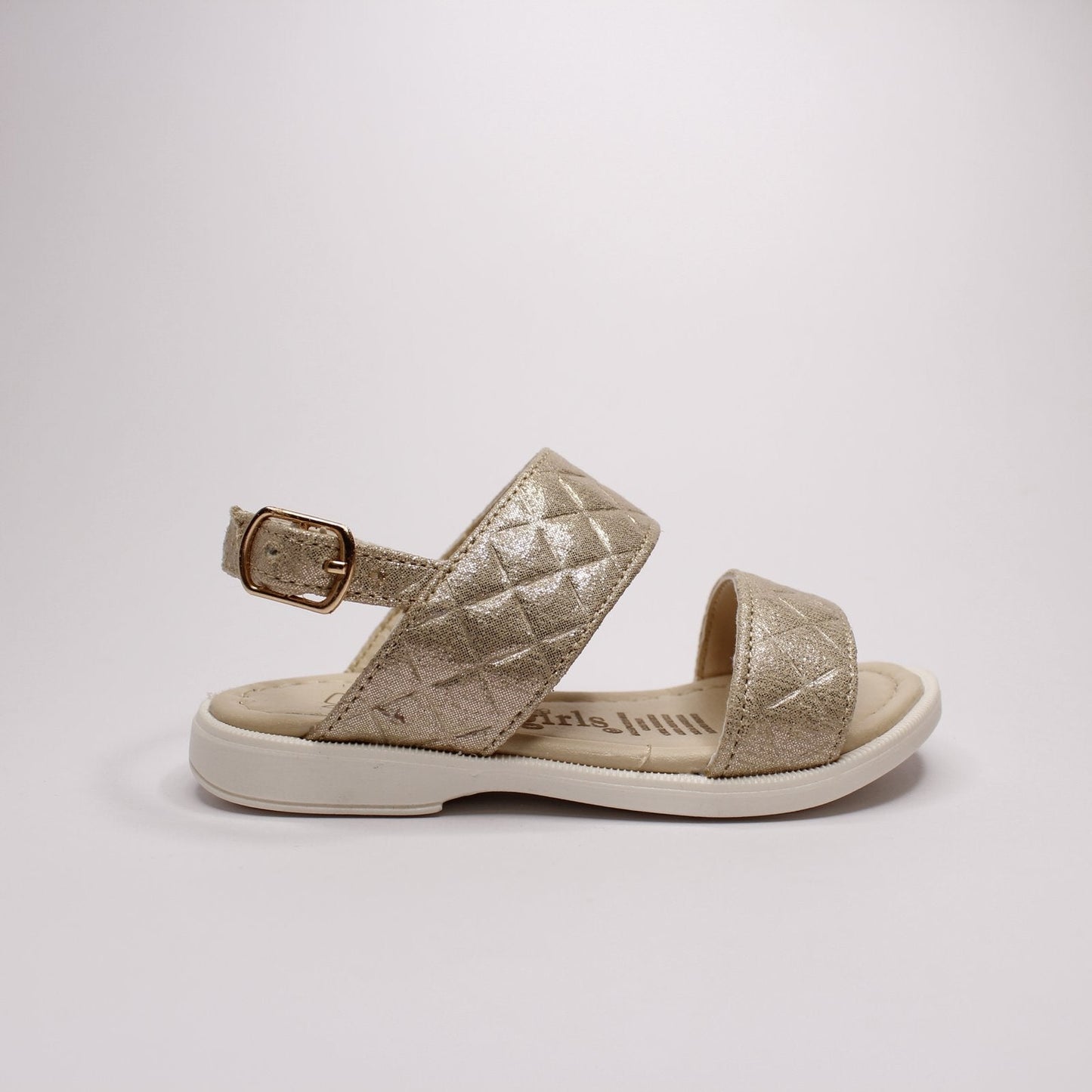 huarache platina color oro