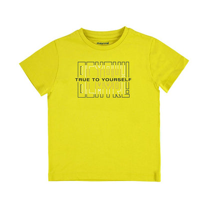 camiseta color amarillo mayoral