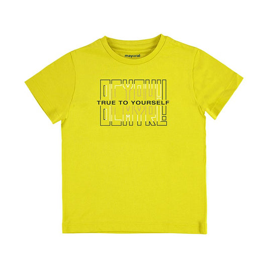 camiseta color amarillo mayoral
