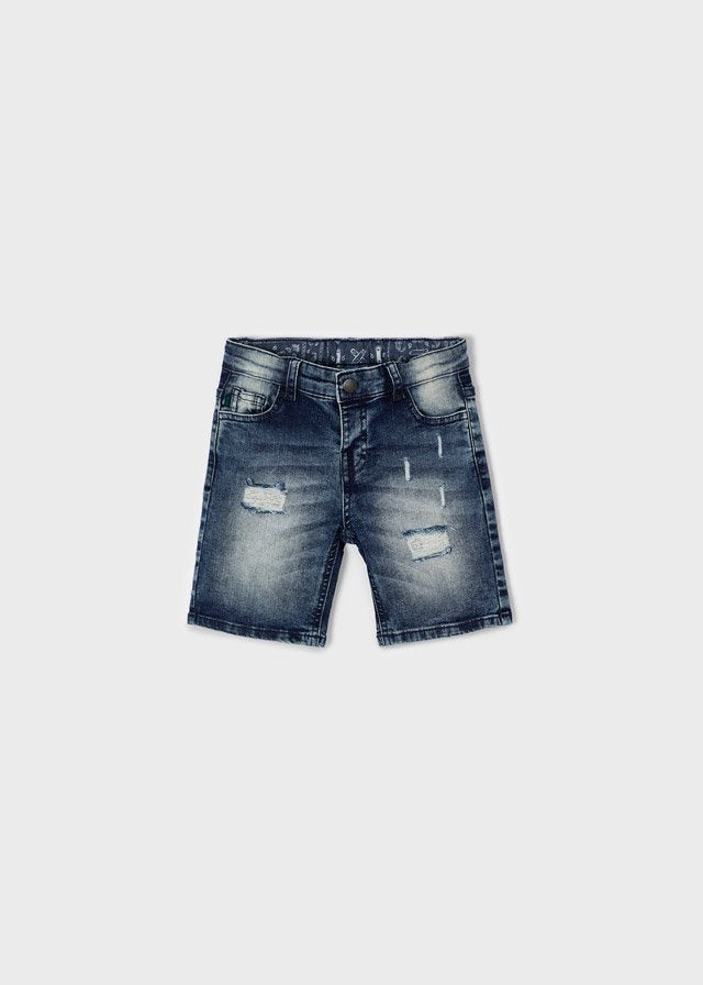 bermuda denim, color azul medio, mayoral