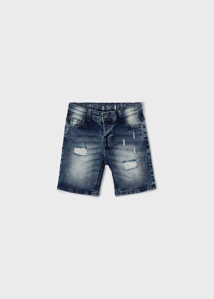 bermuda denim, color azul medio, mayoral