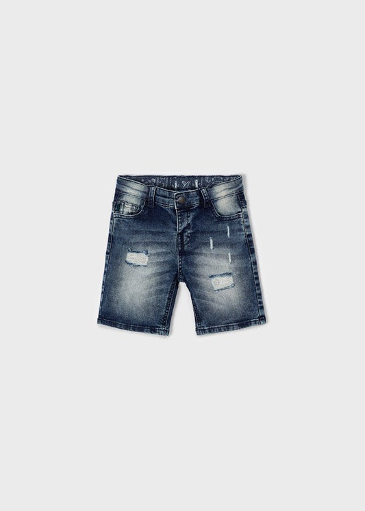 bermuda denim, color azul medio, mayoral