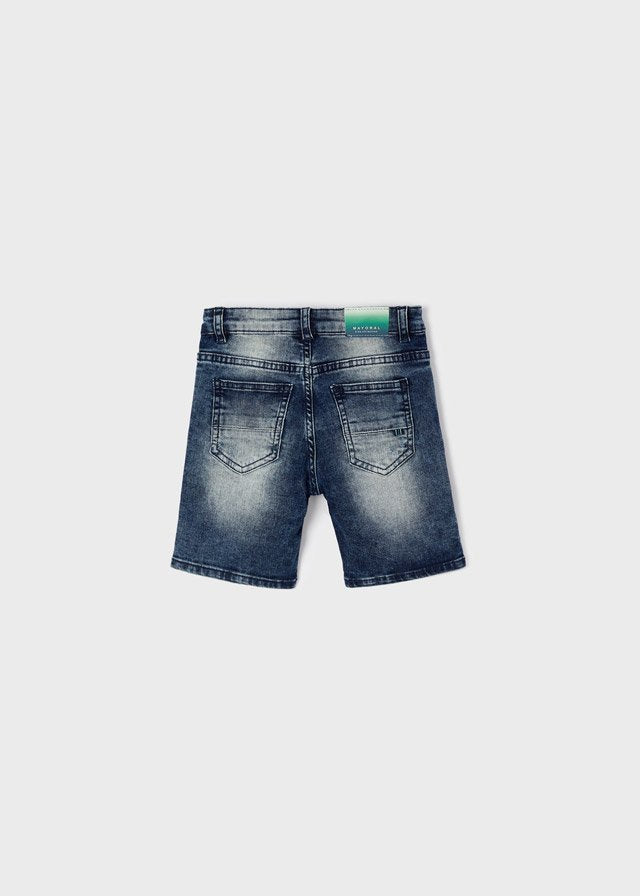 bermuda denim, color azul medio, mayoral