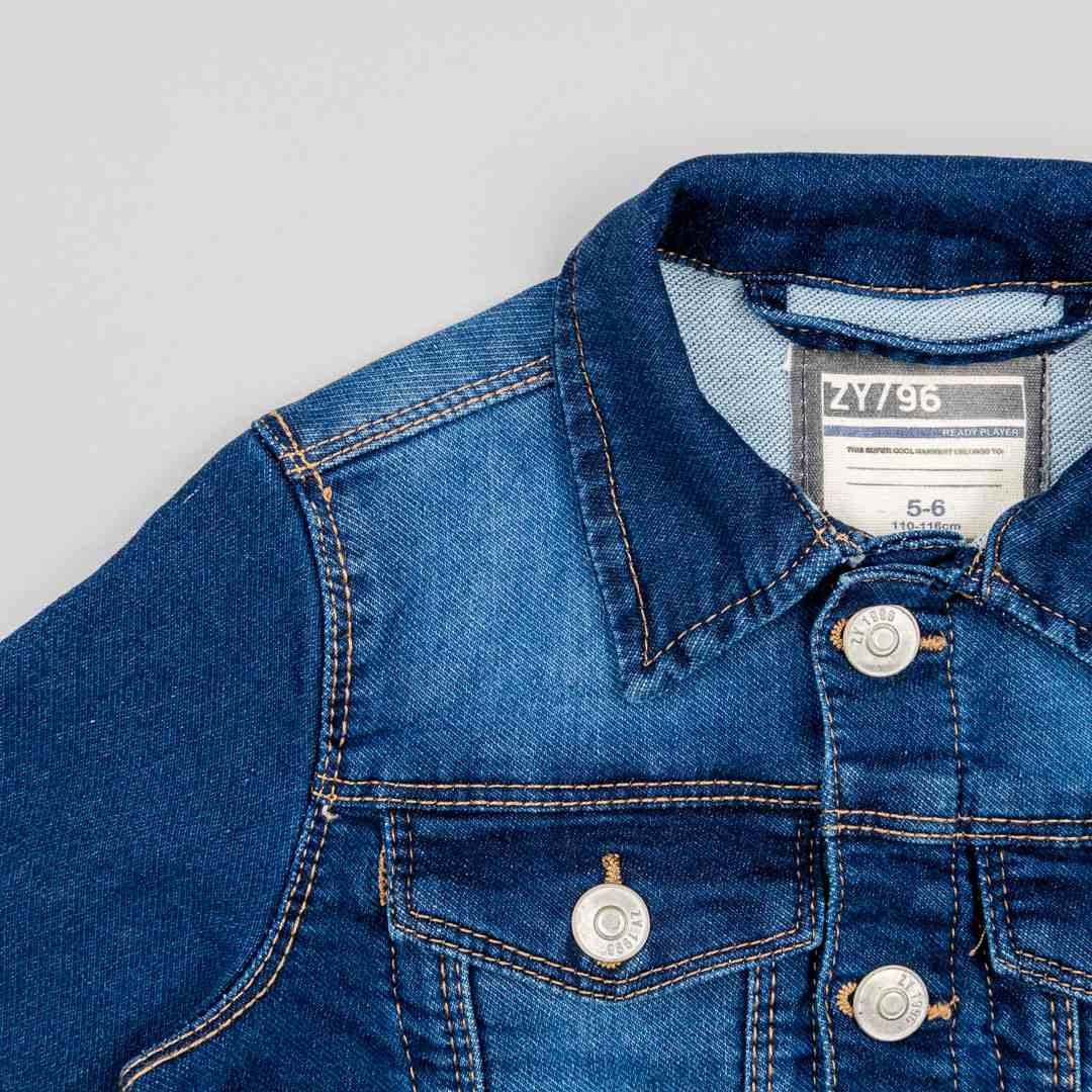 cazadora denim corte vaquero