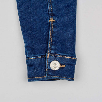 cazadora denim corte vaquero
