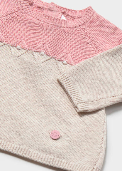 Conjunto Jersey + Braguitas rosa + Mallas