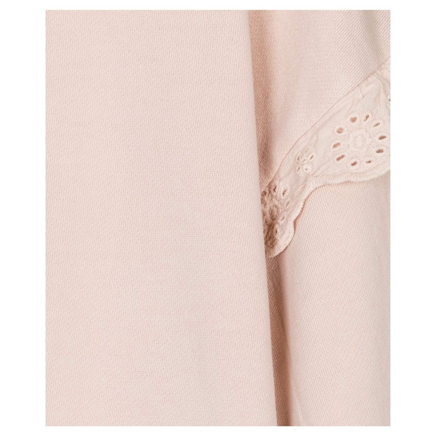 sudadera  flecos malva (uni cool)