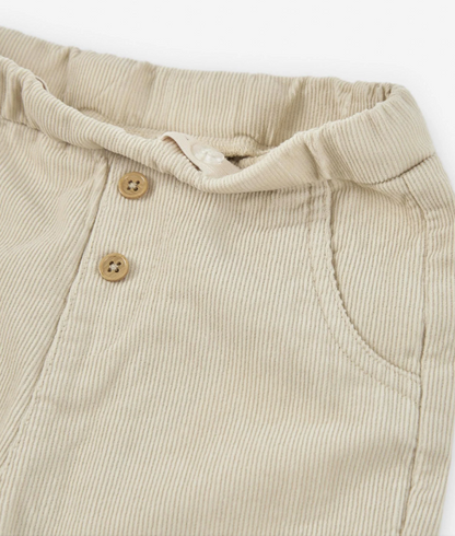 pantalón de pana color beige claro