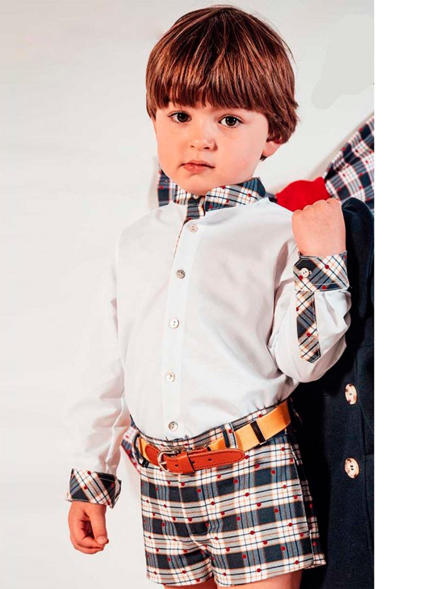 set camisa short, niño, marca babiné