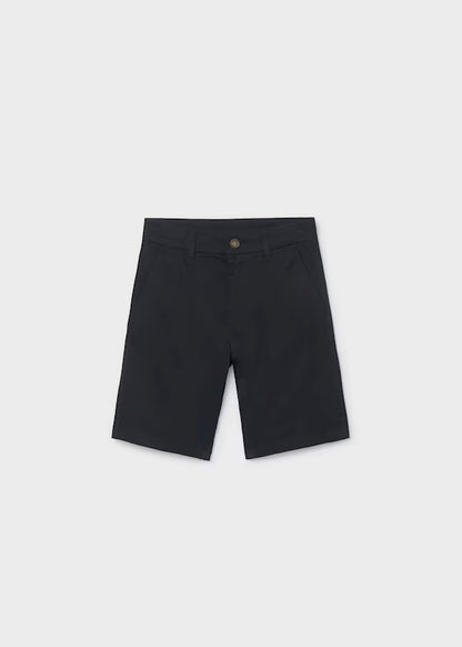 Bermuda chino basico color negro