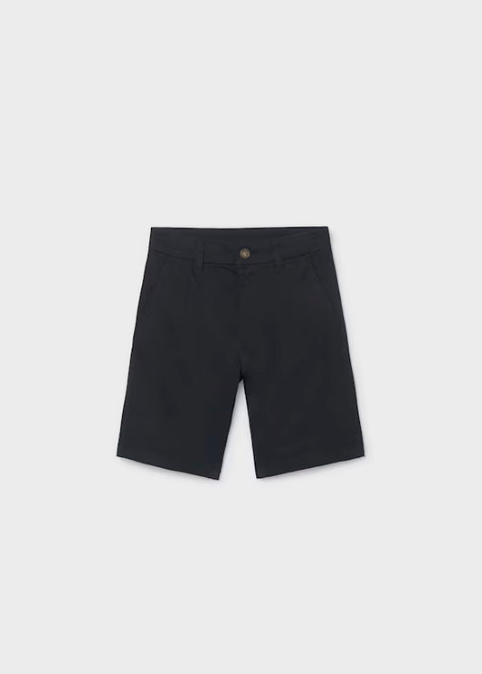 Bermuda chino basico color negro
