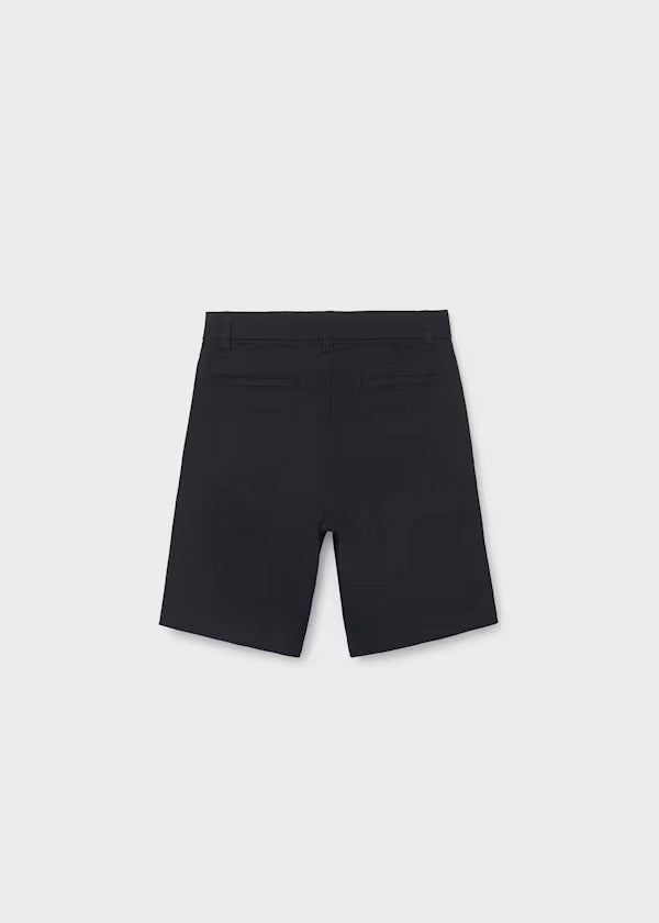 Bermuda chino basico color negro