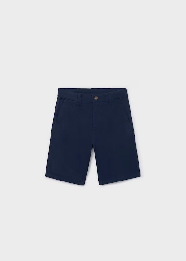 Bermuda chino basico color marino