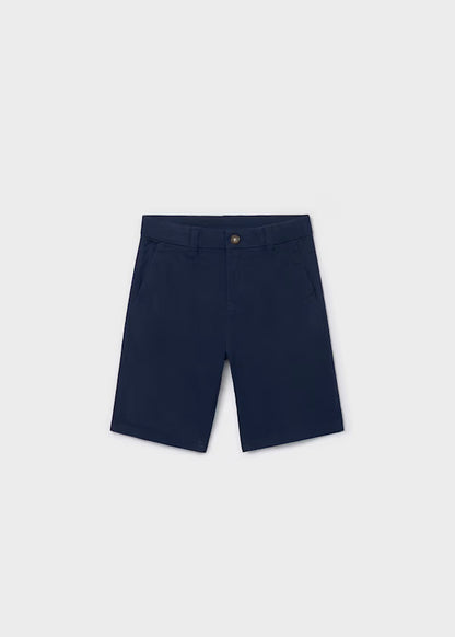 Bermuda chino basico color marino
