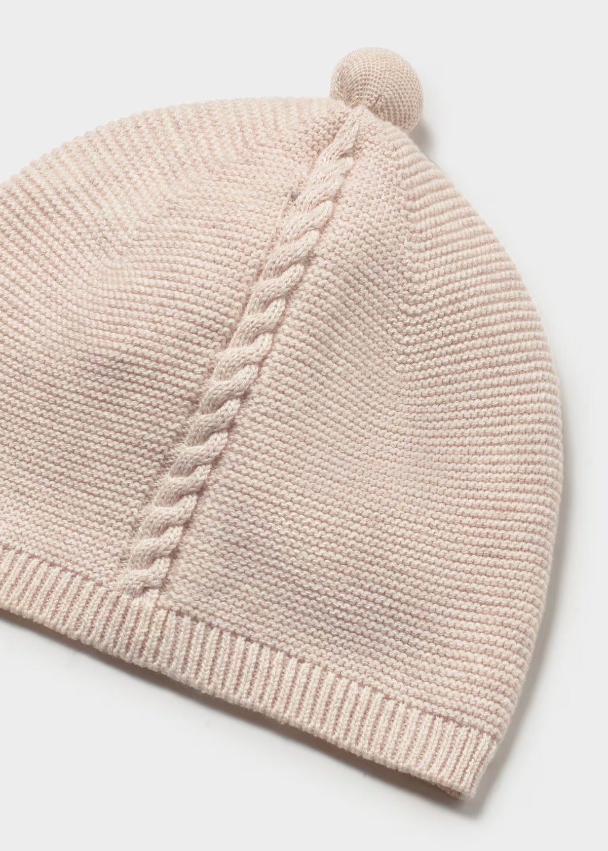 Conjunto 3 piezas tricot Jersey + Polaina + Gorro milk