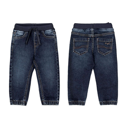 pantalón vaquero jogger bebe, mayoral