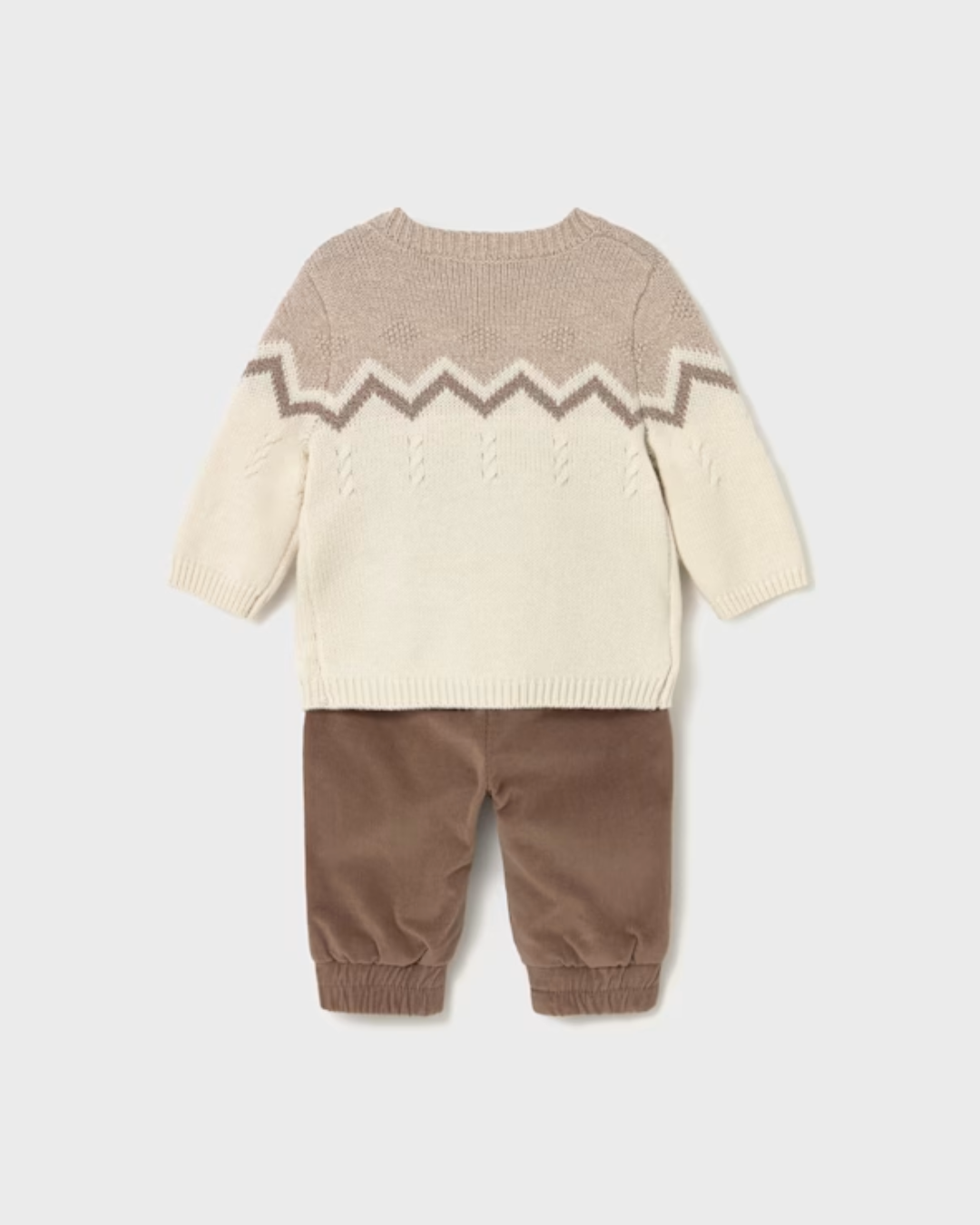 Conjunto pantalón y jersey recién nacido