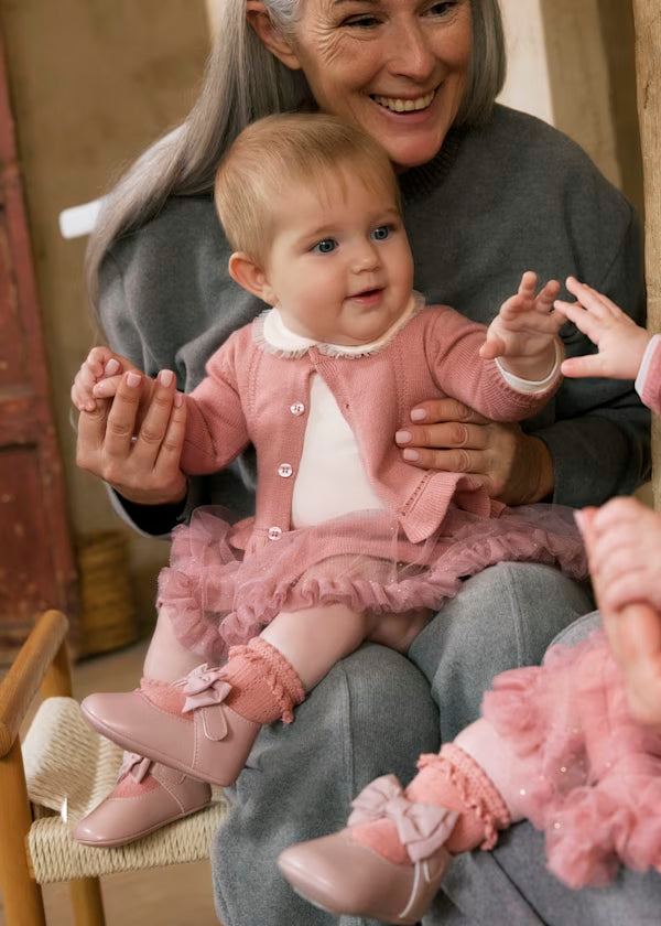 Conjunto 3 piezas rosa pétalo