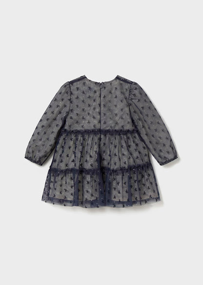 Vestido tul color Marino