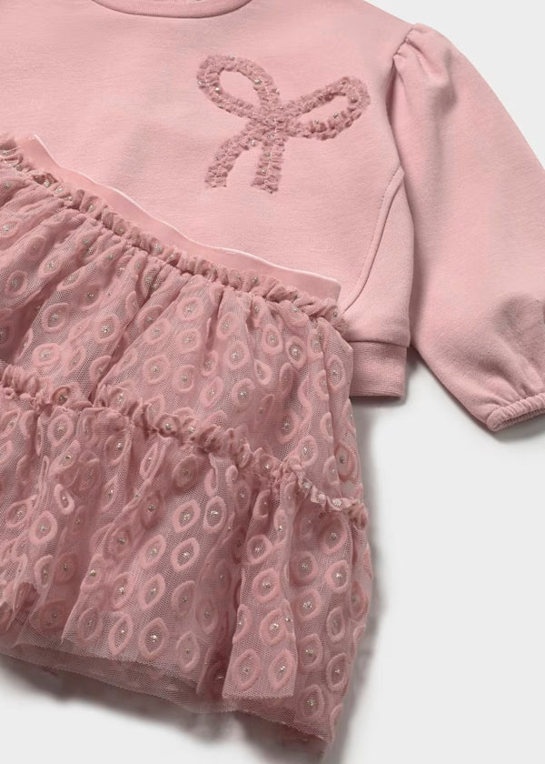 Conjunto falda tul y jersey, Cuarzo