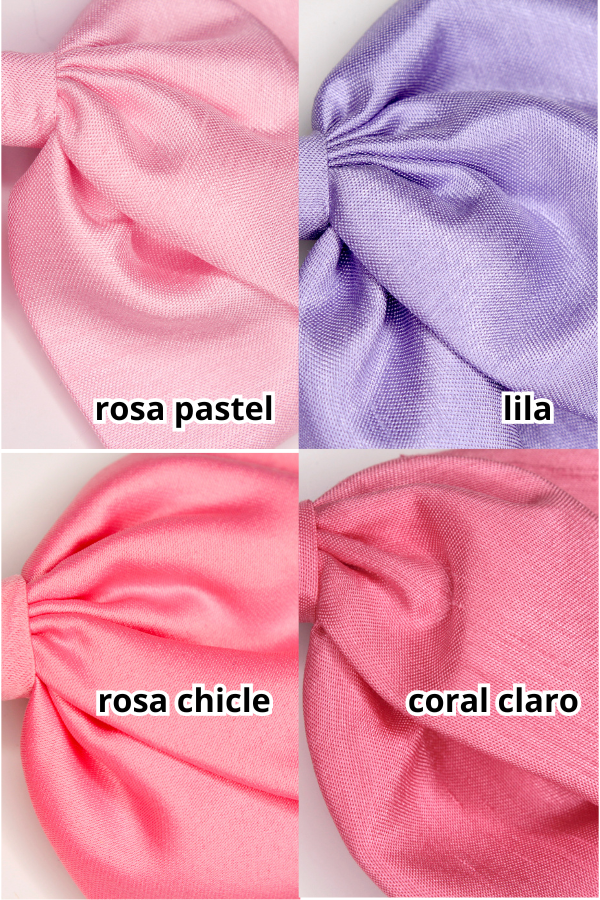 moño estilo victoria mini, disponible en 18 colores