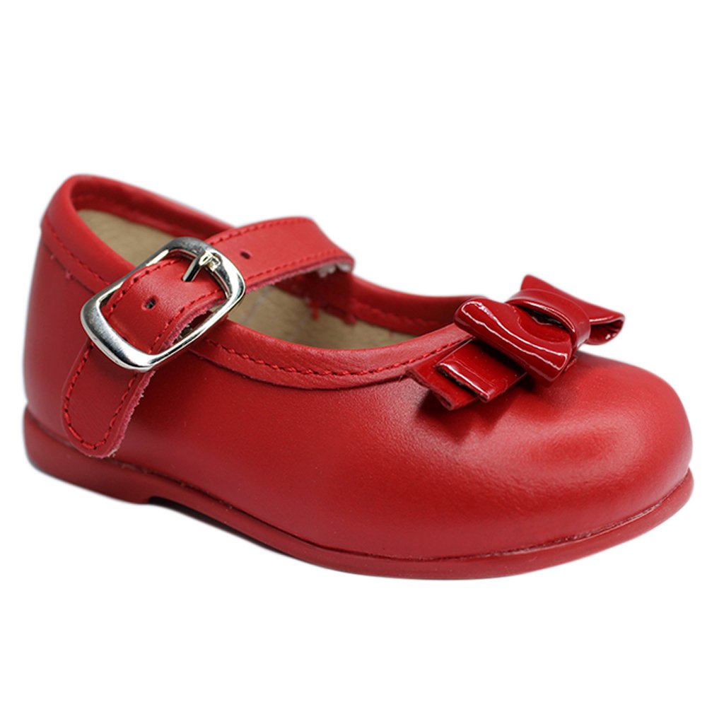 zapato charol rojo