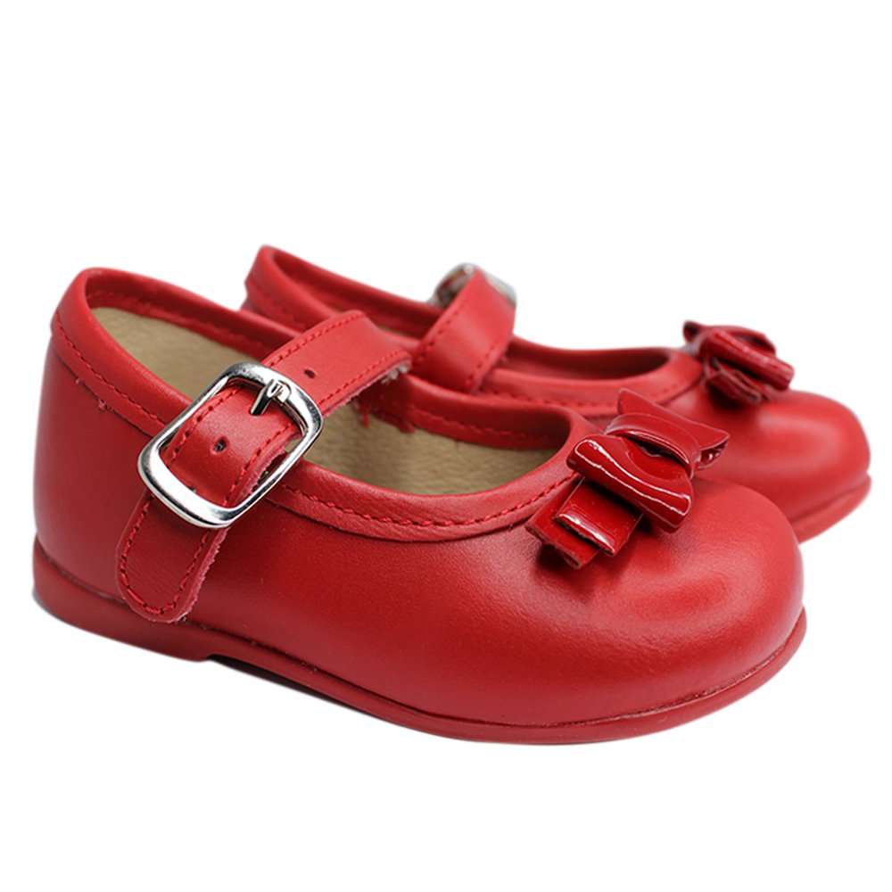 zapato charol rojo