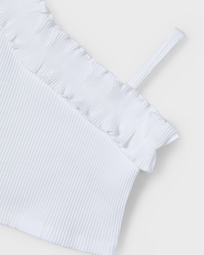 Blusa Blanca Canalae 1 tirante