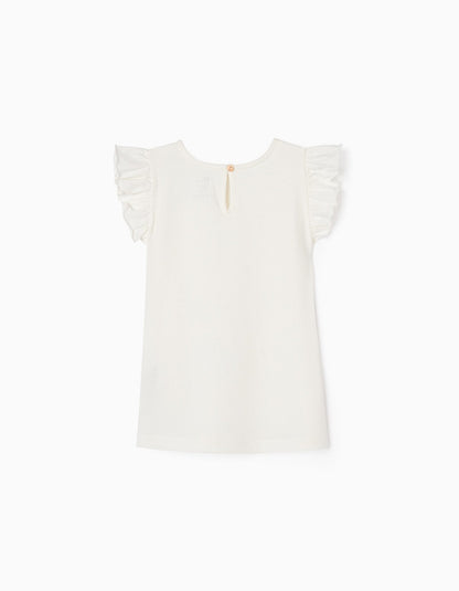 set  falda a rayas y blusa blanca