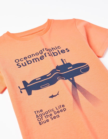 2 pack camisetas print submarino