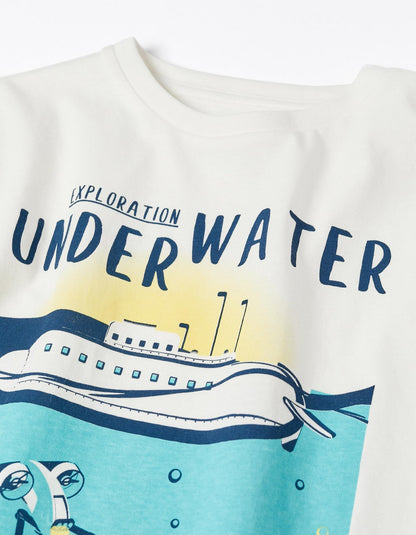 2 pack camisetas print submarino