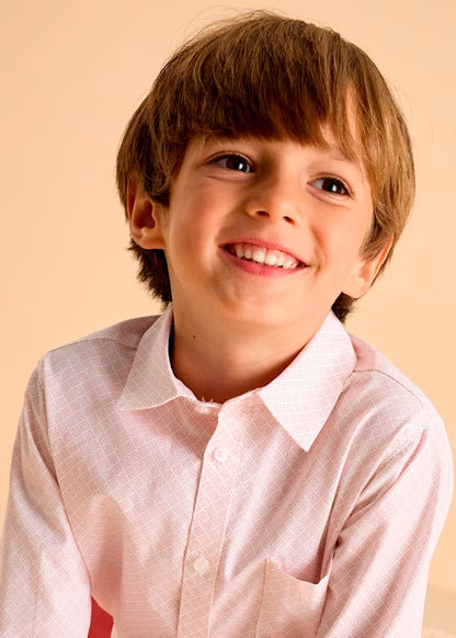Camisa manga larga con estampado