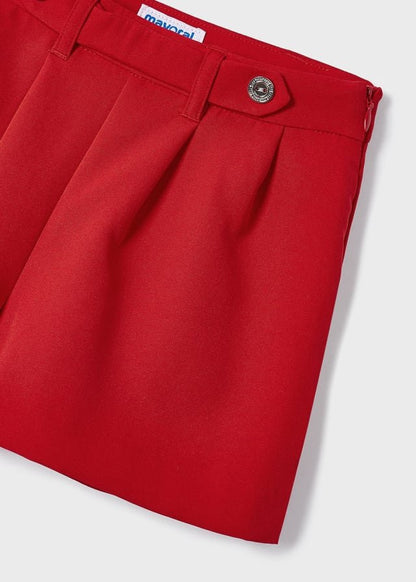 set playera corazón con short rojo
