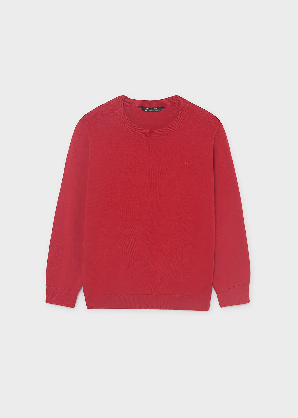 Jersey básico rojo, niño