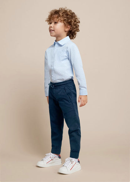pantalón jogger, azul marino, para niño